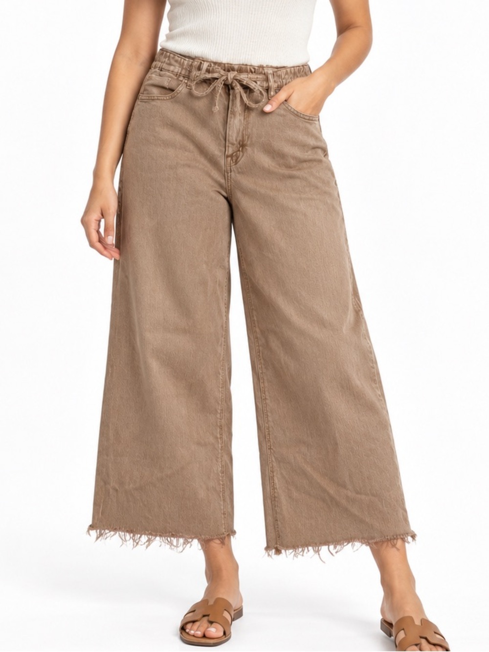 🦅 American Eagle Outfitters Ultra Wide-Leg Drawstring Jeans